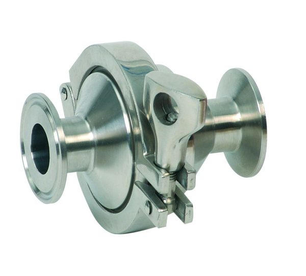 Inox nepovratni ventil brza spojnica (Clamp)