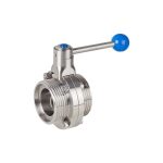 Inox leptir ventil navoj