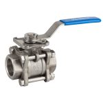 Čelična trodelna inox slavina