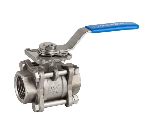 Čelična trodelna inox slavina