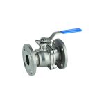 kuglasta slavina inox dvodelna prirubnička ansi „V control“