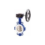 leptir ventil inox disk PTFE sa ručnim reduktorom